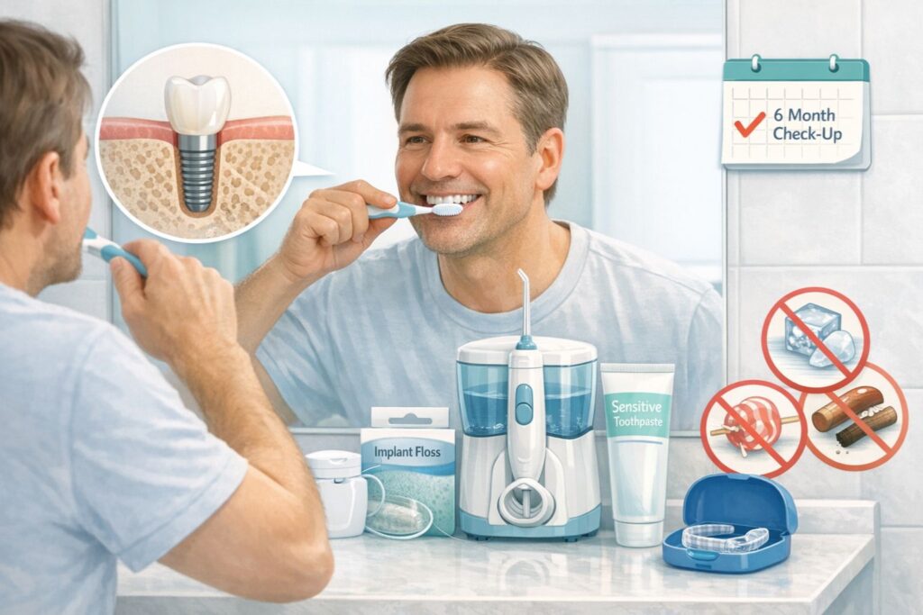 dental implants care