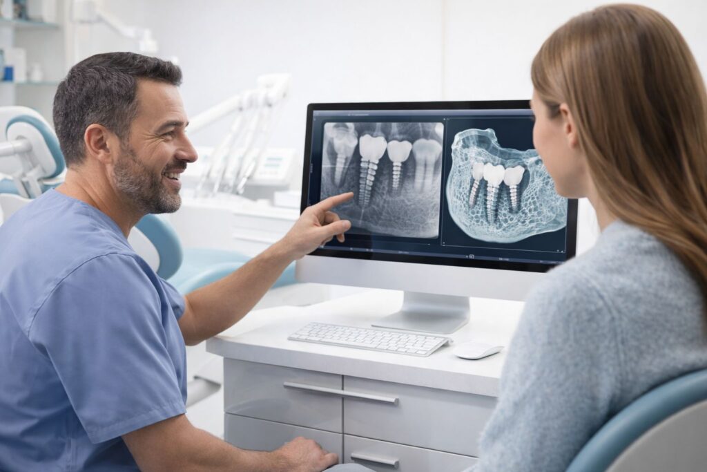 initial consultation on dental implants